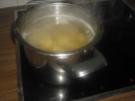 Seelachs mit Kartoffeln, Salat und Senfsoße - Rezept