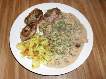 Rezept: Filet im Speckmantel Filet im Speckmantel - Rezept