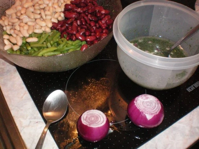 Rezept: Bunter Bohnensalat Bild Nr. 7 Bunter Bohnensalat - Rezept - Bild Nr. 7