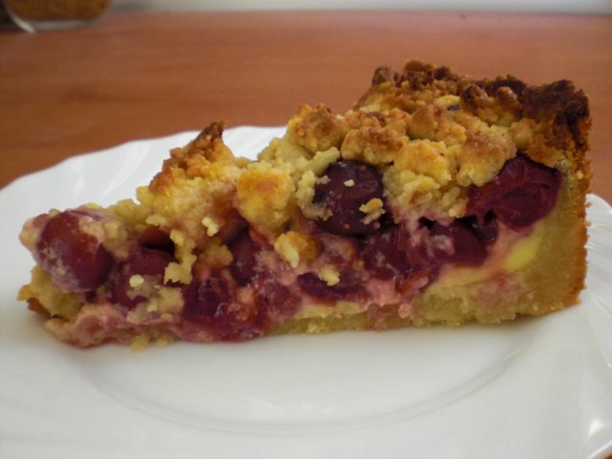 Kirschstreuselkuchen leider waren die Kirschen nicht gut genug ...