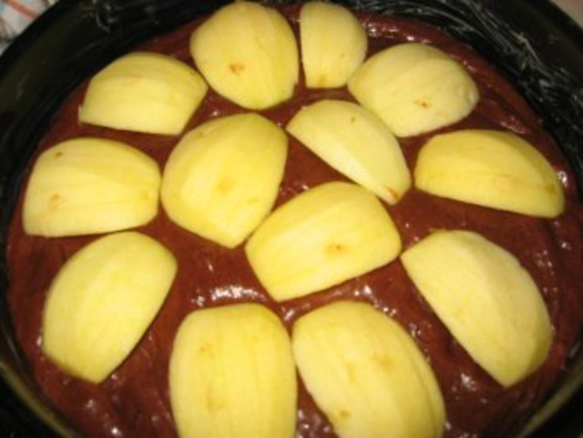 Schoko-Apfelkuchen - Rezept - Bild Nr. 2
