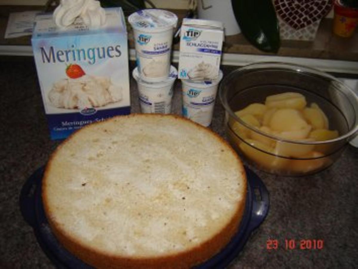 Kuchen + Torten : Meringues-(Baiser) Torte - Rezept - Bild Nr. 3