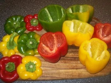 Rezept: Paprikaschote gefüllt Bild Nr. 3 Paprikaschote gefüllt - Rezept - Bild Nr. 3