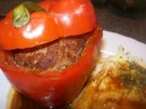 Paprikaschote gefüllt - Rezept