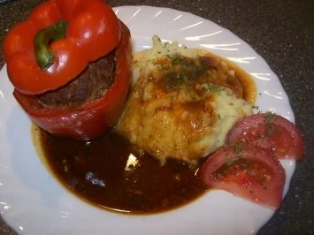 Rezept: Paprikaschote gefüllt Bild Nr. 11 Paprikaschote gefüllt - Rezept - Bild Nr. 11