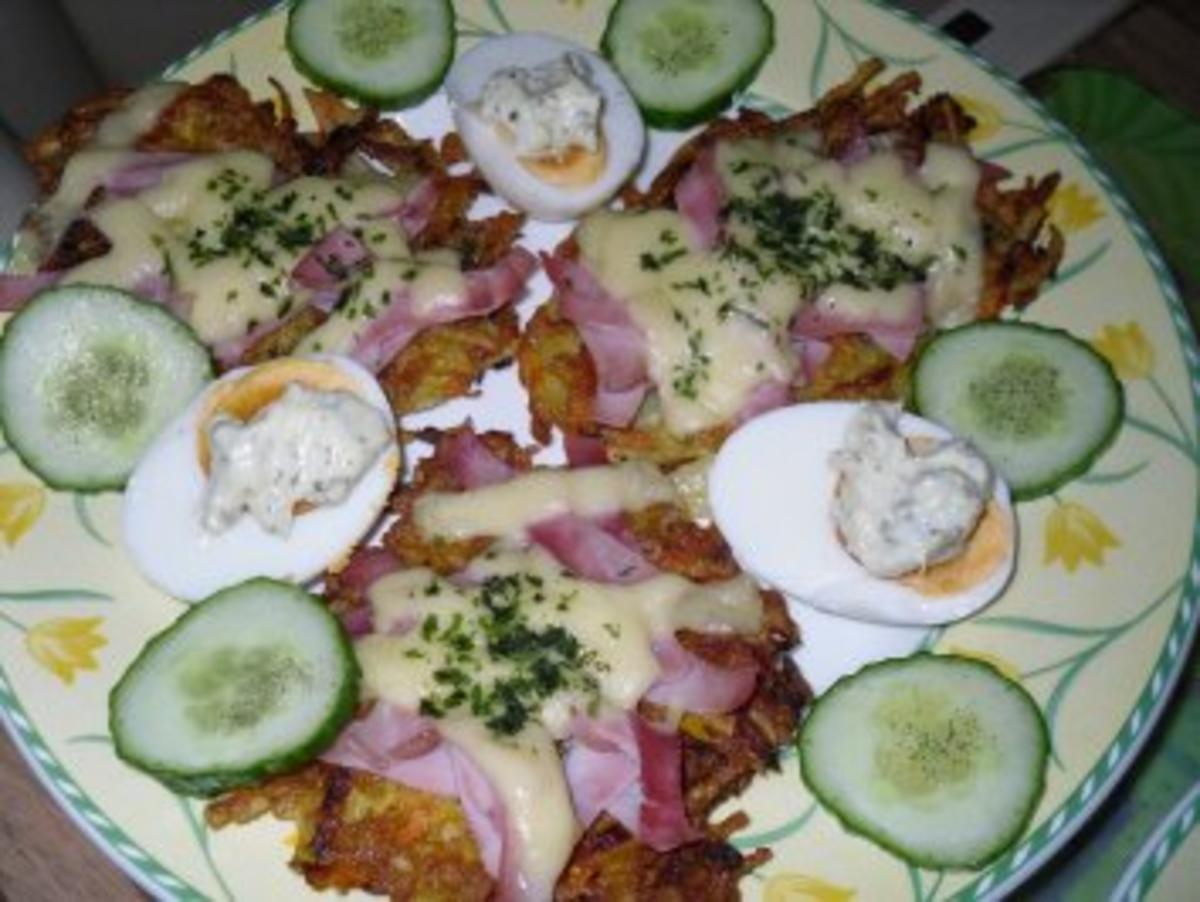 Bilder für Rösti überbacken - Rezept