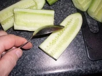 Rezept: Hähnchenbrust auf Gurkengemüse... Bild Nr. 3 Hähnchenbrust auf Gurkengemüse... - Rezept - Bild Nr. 3