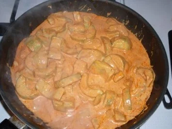 Rezept: Hähnchenbrust auf Gurkengemüse... Bild Nr. 7 Hähnchenbrust auf Gurkengemüse... - Rezept - Bild Nr. 7