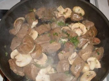 Rinderleber "nach Winzer Art"... - Rezept - Bild Nr. 4