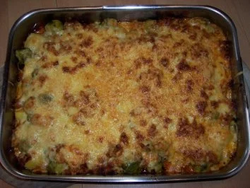 Rezept: Kartoffelauflauf mit Hack und Käse Bild Nr. 2 Kartoffelauflauf mit Hack und Käse - Rezept - Bild Nr. 2