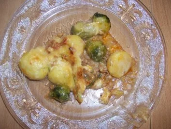 Rezept: Kartoffelauflauf mit Hack und Käse Kartoffelauflauf mit Hack und Käse - Rezept