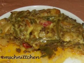 Rezept: Kartoffel - Hack - Tarte Kartoffel - Hack - Tarte - Rezept