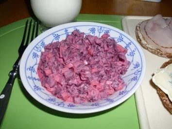 Salat...Rote Bete Salat - Rezept
