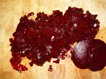 Salat...Rote Bete Salat - Rezept - Bild Nr. 3
