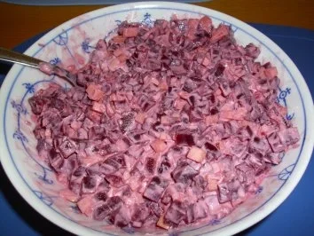 Salat...Rote Bete Salat - Rezept - Bild Nr. 5