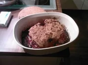 Schweinebraten mit Senf-Zwiebel Kruste - Rezept