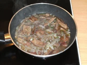 Fleisch: Lammleber geschnetzelt - Rezept - Bild Nr. 4