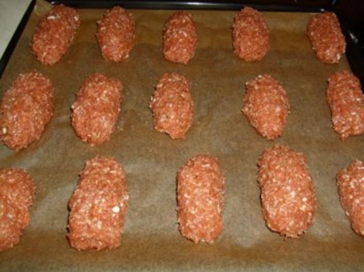 Mein Bifteki mit Metaxasoße - einfach - 253 kcal/100g