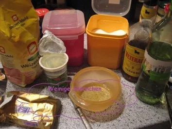 Weihnachtsbäckerei- Weinige Sternchen - Rezept - Bild Nr. 2