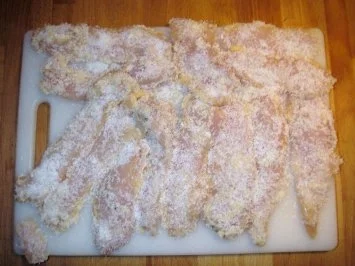 Rezept: Hähnchenbrustfilet in Kokospanade Bild Nr. 3 Hähnchenbrustfilet in Kokospanade - Rezept - Bild Nr. 3