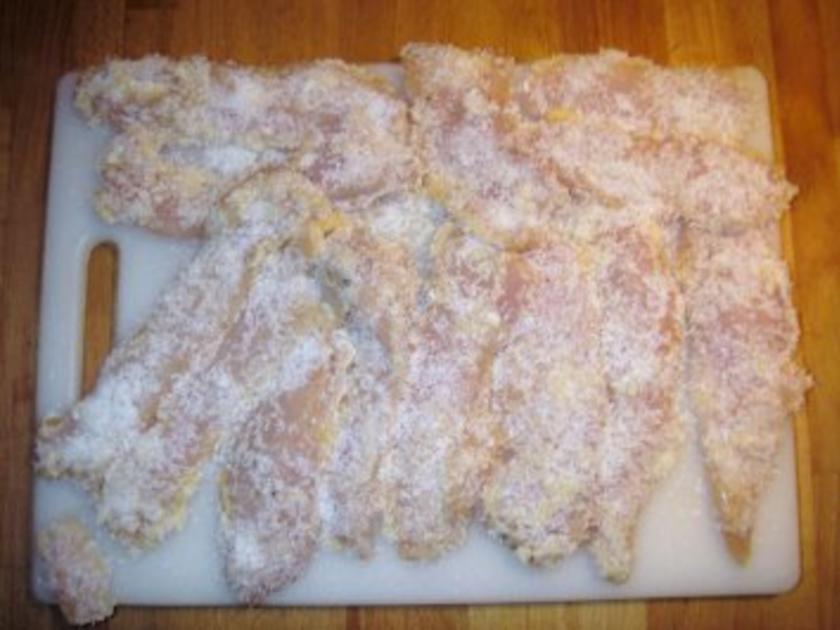 Hähnchenbrustfilet in Kokospanade - Rezept