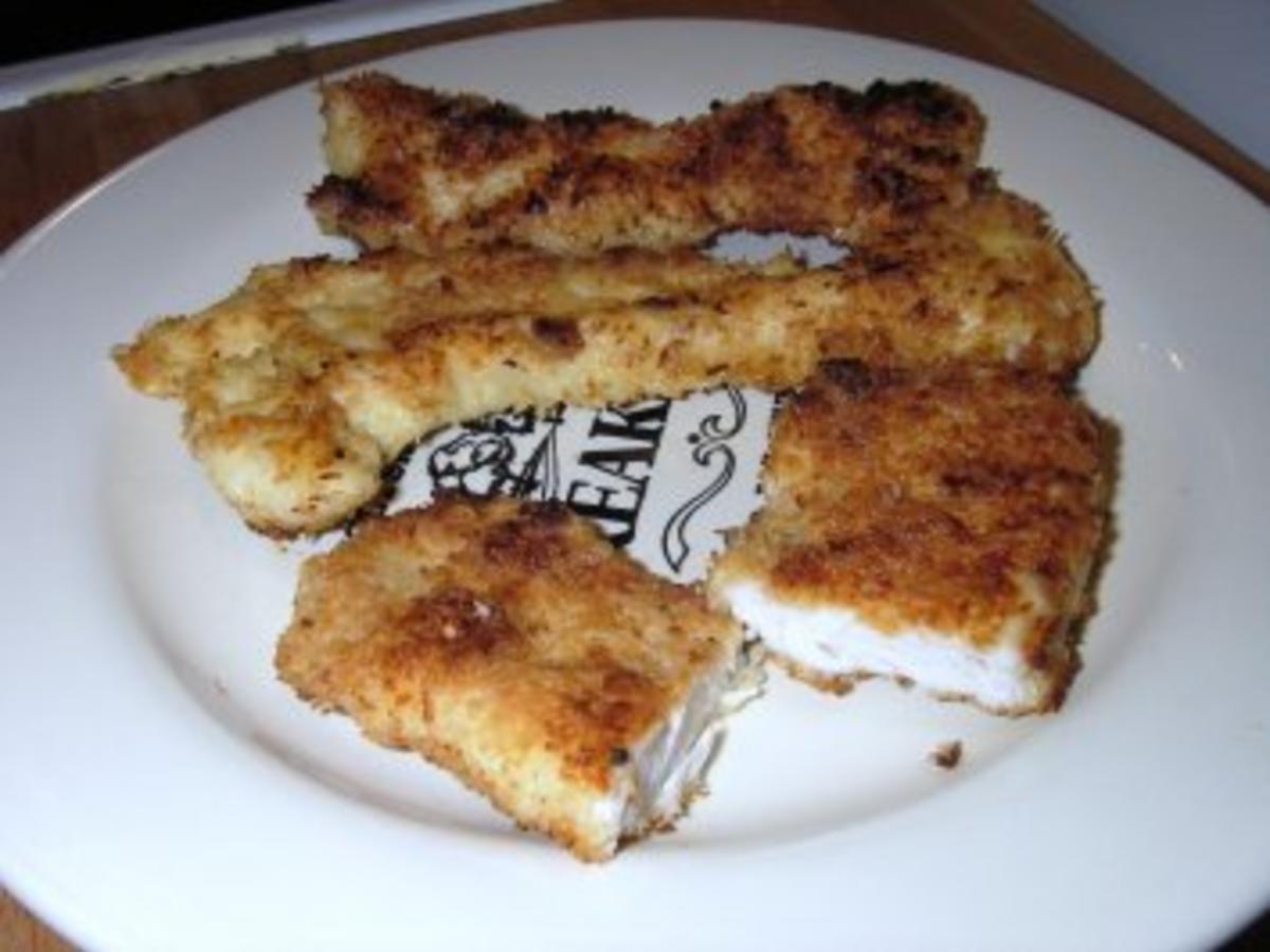 Hähnchenbrustfilet in Kokospanade - Rezept