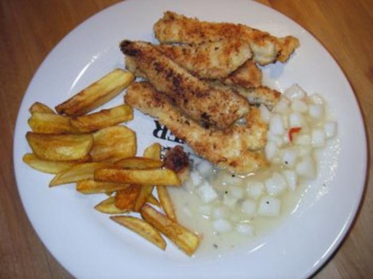Hähnchenbrustfilet in Kokospanade - Rezept