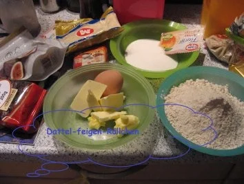 Weihnachtsbäckerei- Dattel-Feigen-Röllchen - Rezept - Bild Nr. 2