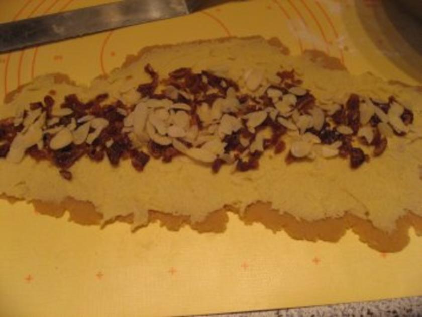 Weihnachtsbäckerei- Dattel Feigen Röllchen - einfach - 415 kcal/100g