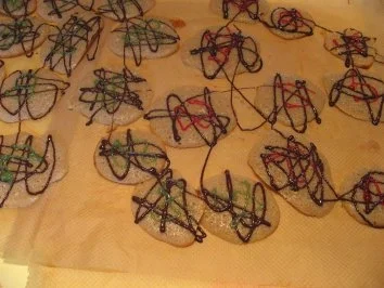 Rezept: Weihnachtsbäckerei- Verunglückte Husselchen Weihnachtsbäckerei- Verunglückte Husselchen - Rezept