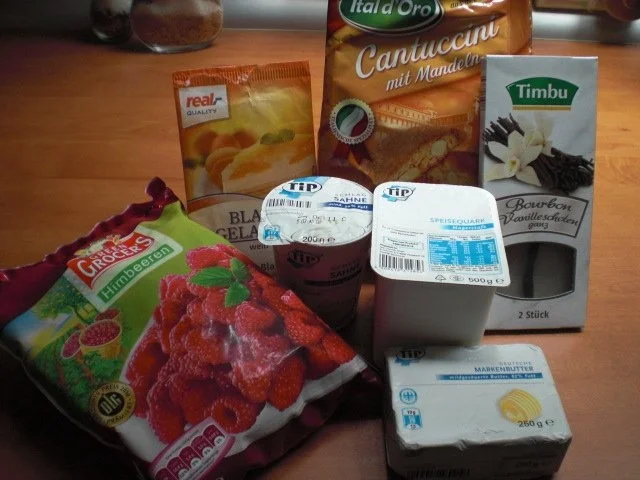 Cantuccini-Quark-Himbeer-Törtchen - Rezept - Bild Nr. 2