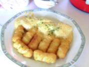 Schweinefilet mit Käsesahnesosse ,natürlich mit Kroketten - Rezept