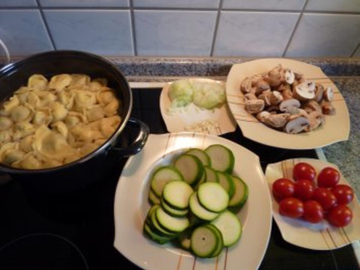 Italienischer Tortellini Salat Rezept Kochbarde 