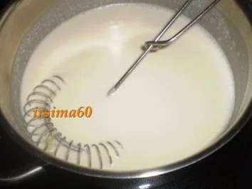 Marzipan - Mousse an Schokosoße - Rezept - Bild Nr. 5