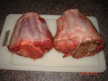 Fleisch : Ganze Kalbshaxe - Rezept - Bild Nr. 3