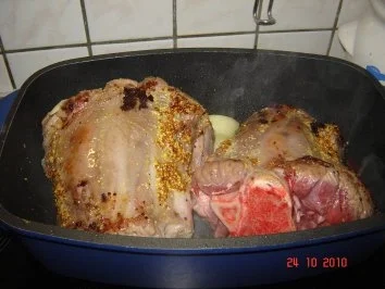 Fleisch : Ganze Kalbshaxe - Rezept - Bild Nr. 4