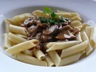Rezept: Soßen/Dip: Jägersoße hausgemacht auf Penne Soßen/Dip: Jägersoße hausgemacht auf Penne - Rezept