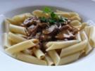 Soßen/Dip: Jägersoße hausgemacht auf Penne - Rezept