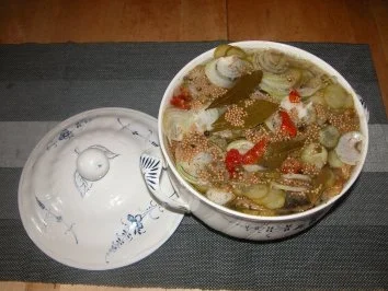 Die Verwandlung des grünen Herings - Rezept