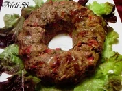 Fleisch: Würzige Hackbratenrolle - Rezept