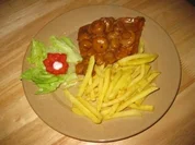 Sahnige Schnitzel-Champignon-Pfanne - Rezept
