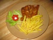 Sahnige Schnitzel-Champignon-Pfanne - Rezept