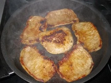 Sahnige Schnitzel-Champignon-Pfanne - Rezept - Bild Nr. 3