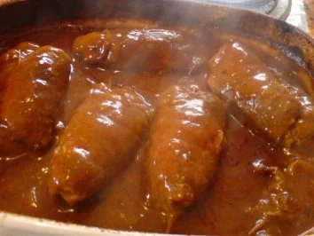Rinderrouladen dienen zur Resteverwertung - Rezept