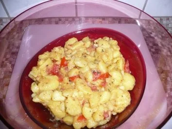 Kartoffelsalat Aglio Olio & Peperoncino - Rezept