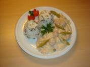 Hühnerfrikassee - Rezept