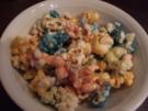 Halloween Popcorn bunt - Rezept