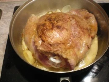 Geschmorte Putenkeule mit Sahnekohlrabi - Rezept - Bild Nr. 3