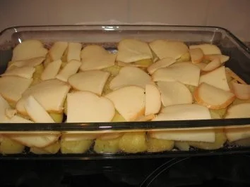 Rindersteak mit Röstzwiebeln und überbackenen Scamorza-Kartöffelchen - Rezept - Bild Nr. 2