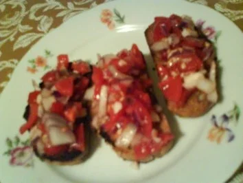 Rezept: Bruschetta rusticalé Bruschetta rusticalé - Rezept